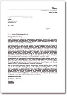 Bewerbung Veranstaltungskauffrau Mann Muster Vorlage Zum Download