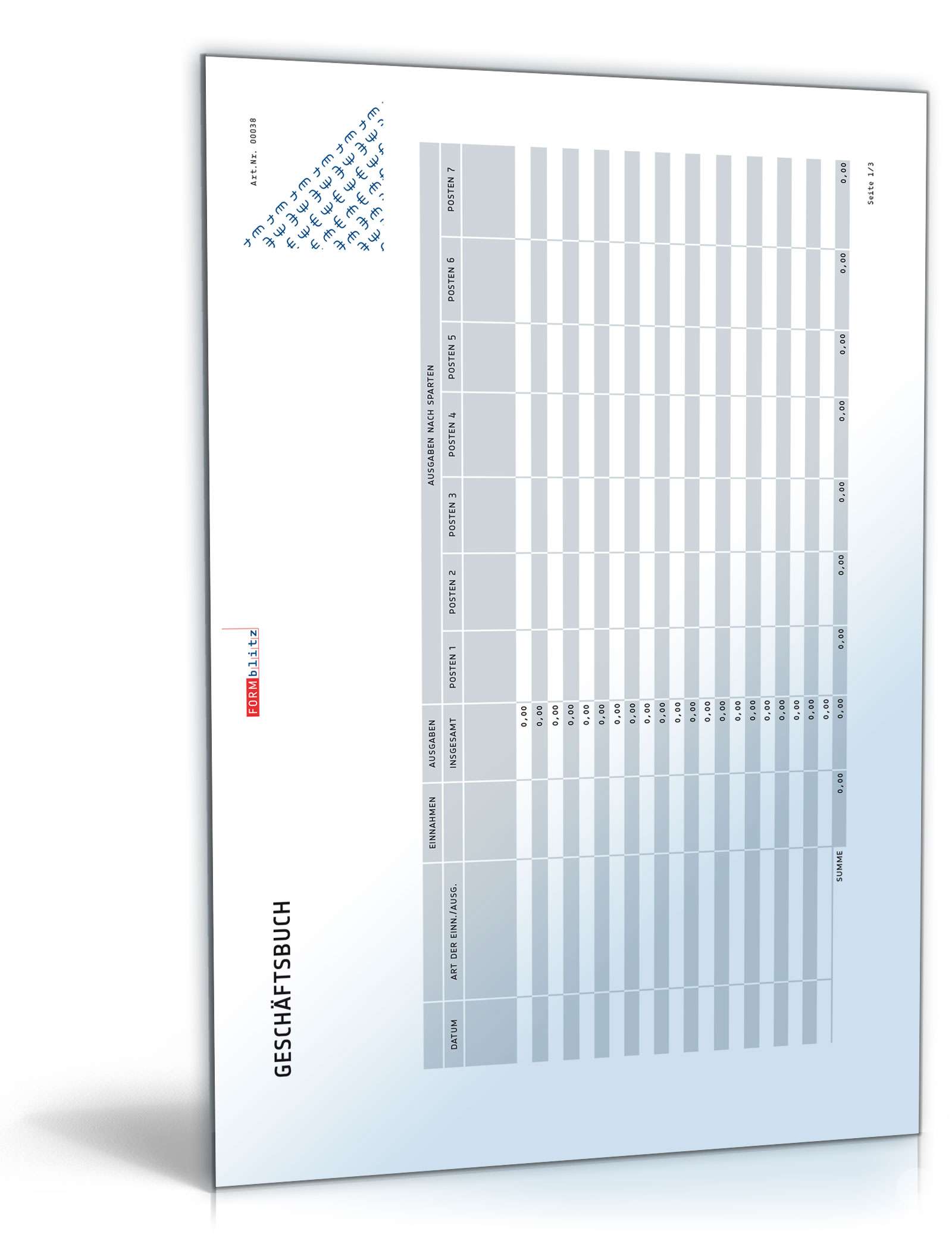 Hauptbild des Produkts: Geschäftsbuch