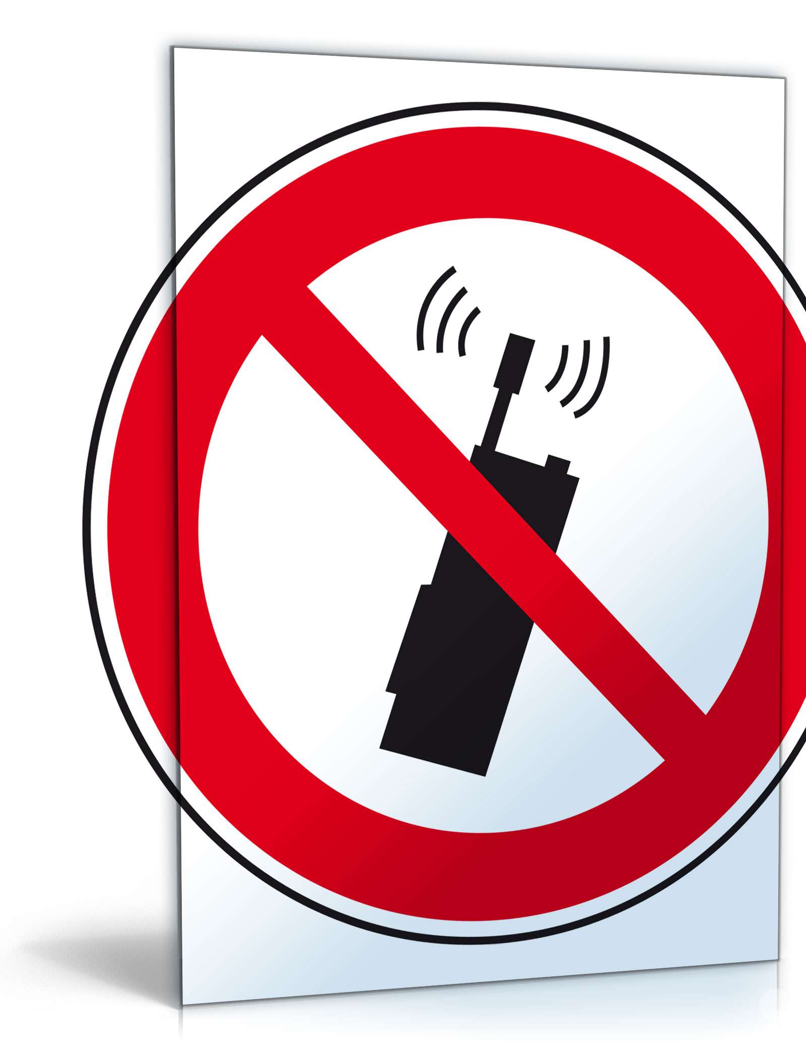 Hauptbild des Produkts: Schild "Handy-Verbot"
