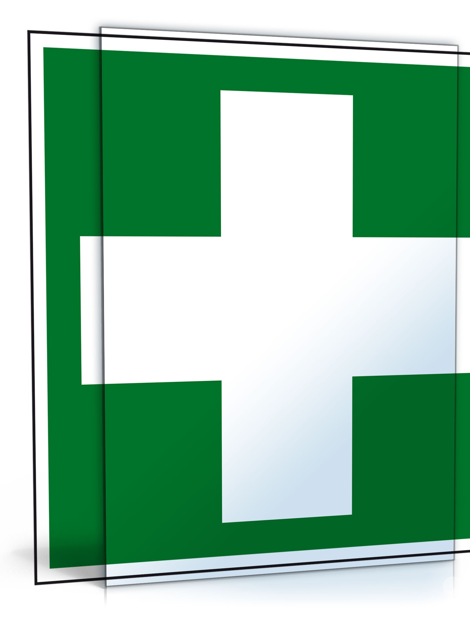 Piktogramm Erste Hilfe - Vordruck zum Download