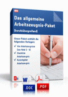 Dienstzeugnis-Paket