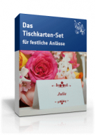 Tischkarten-Set für festliche Anlässe