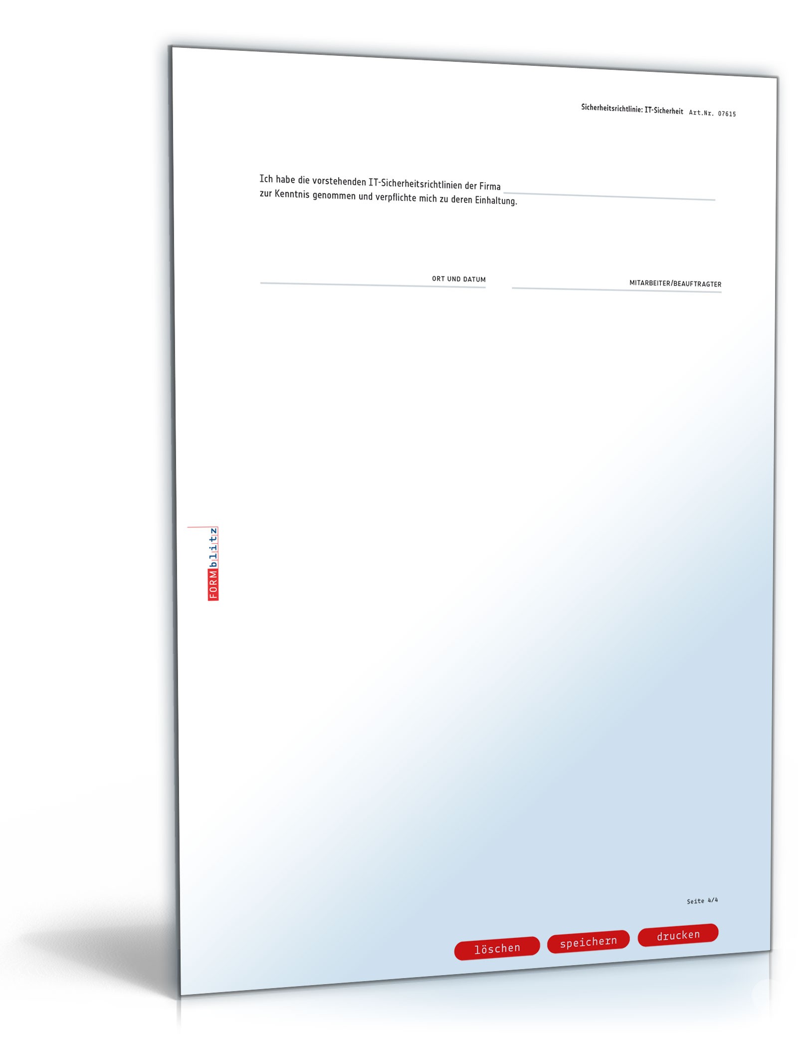 IT-Sicherheitsleitlinie PDF. Seite: 4