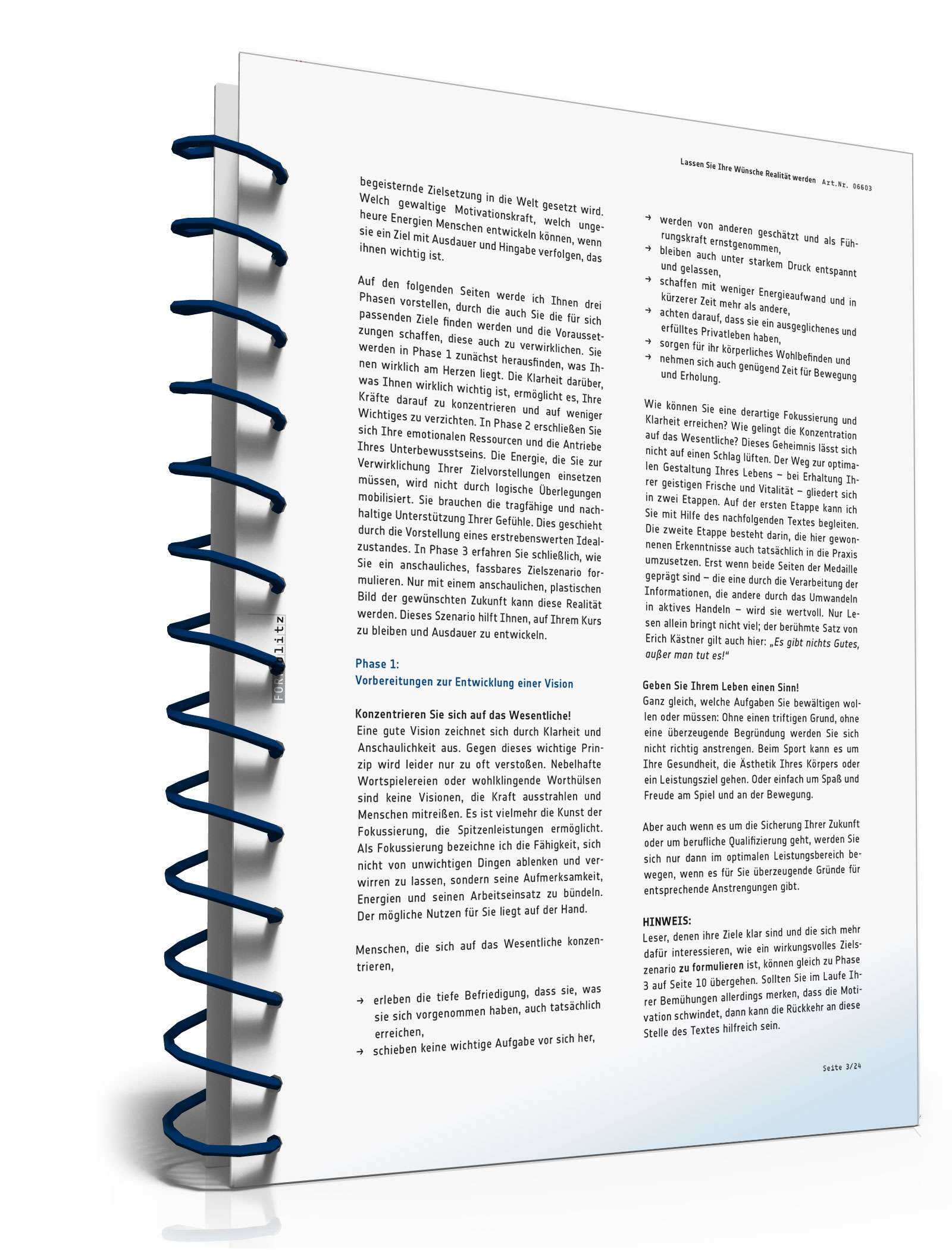 Lassen Sie Ihre Wünsche Realität werden PDF. Seite: 4