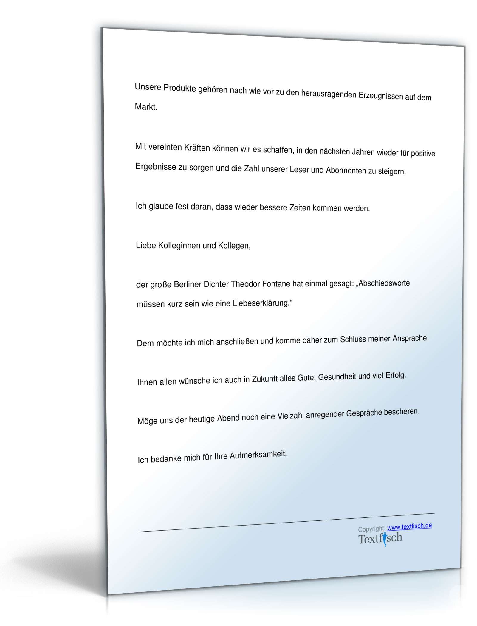 Abschiedsrede eines Vorgesetzten  PDF. Seite: 4