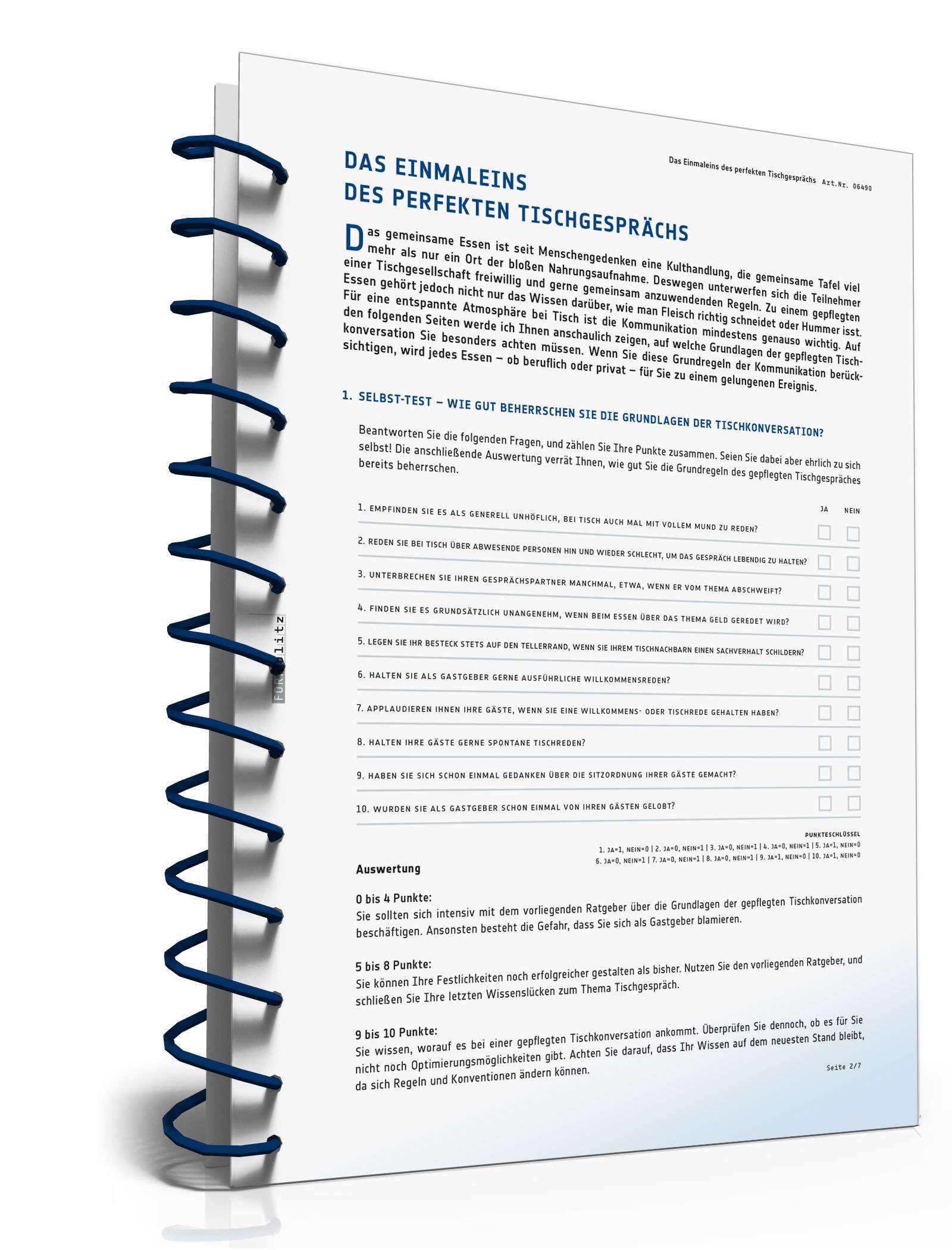 Das Einmaleins des perfekten Tischgesprächs PDF. Seite: 3