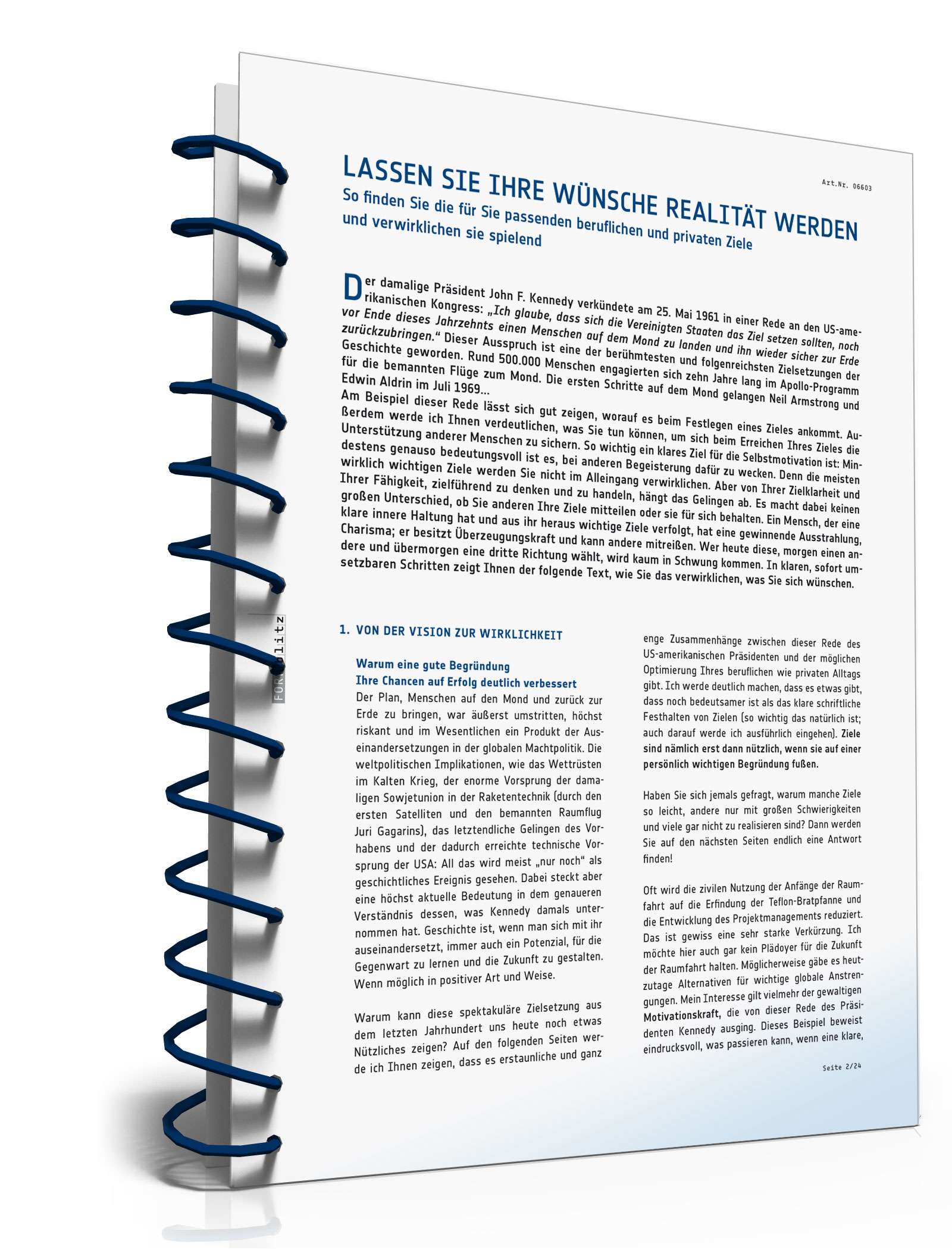 Lassen Sie Ihre Wünsche Realität werden PDF. Seite: 3