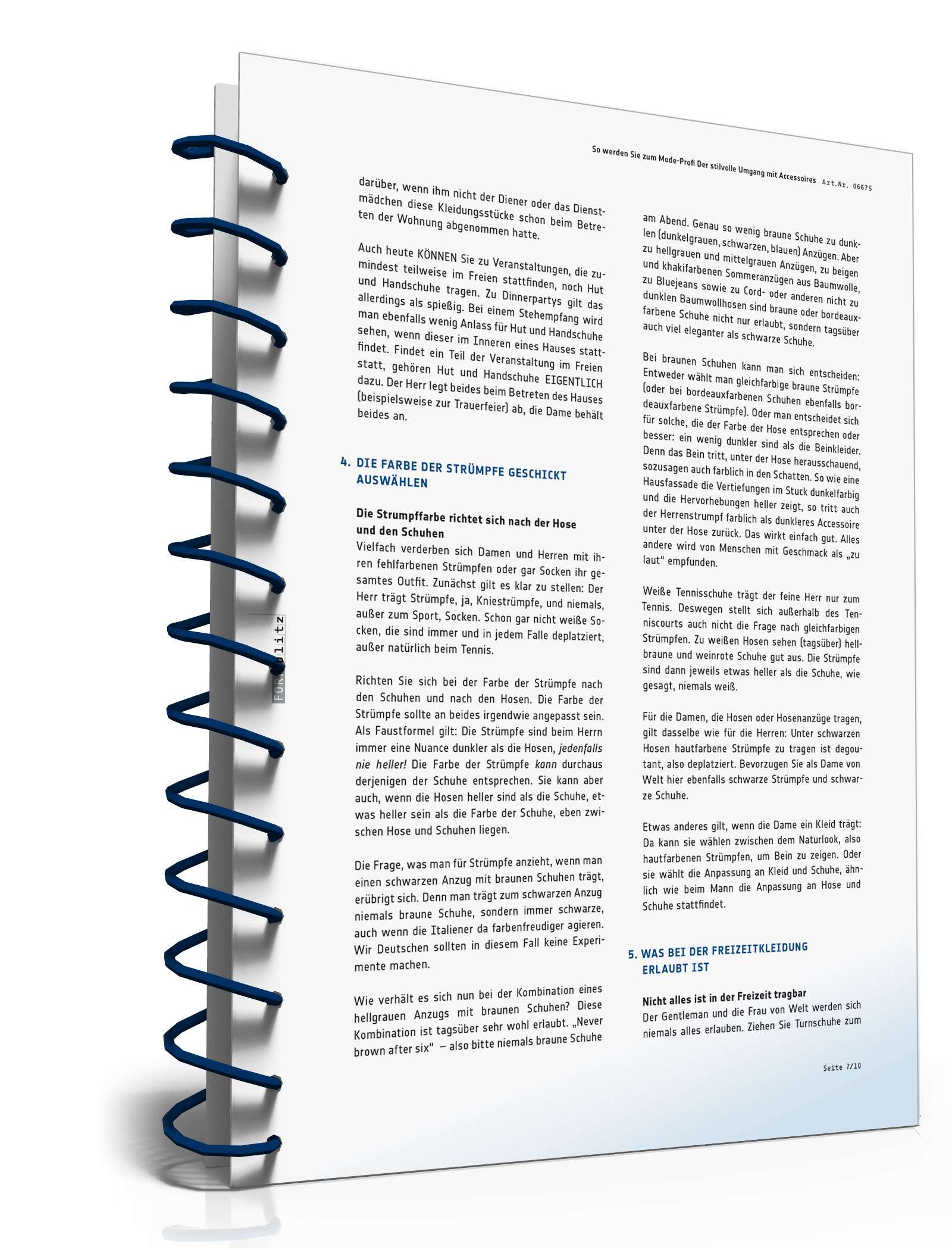 So werden Sie zum Mode-Profi: Der stilvolle Umgang mit Accessoires PDF. Seite: 8