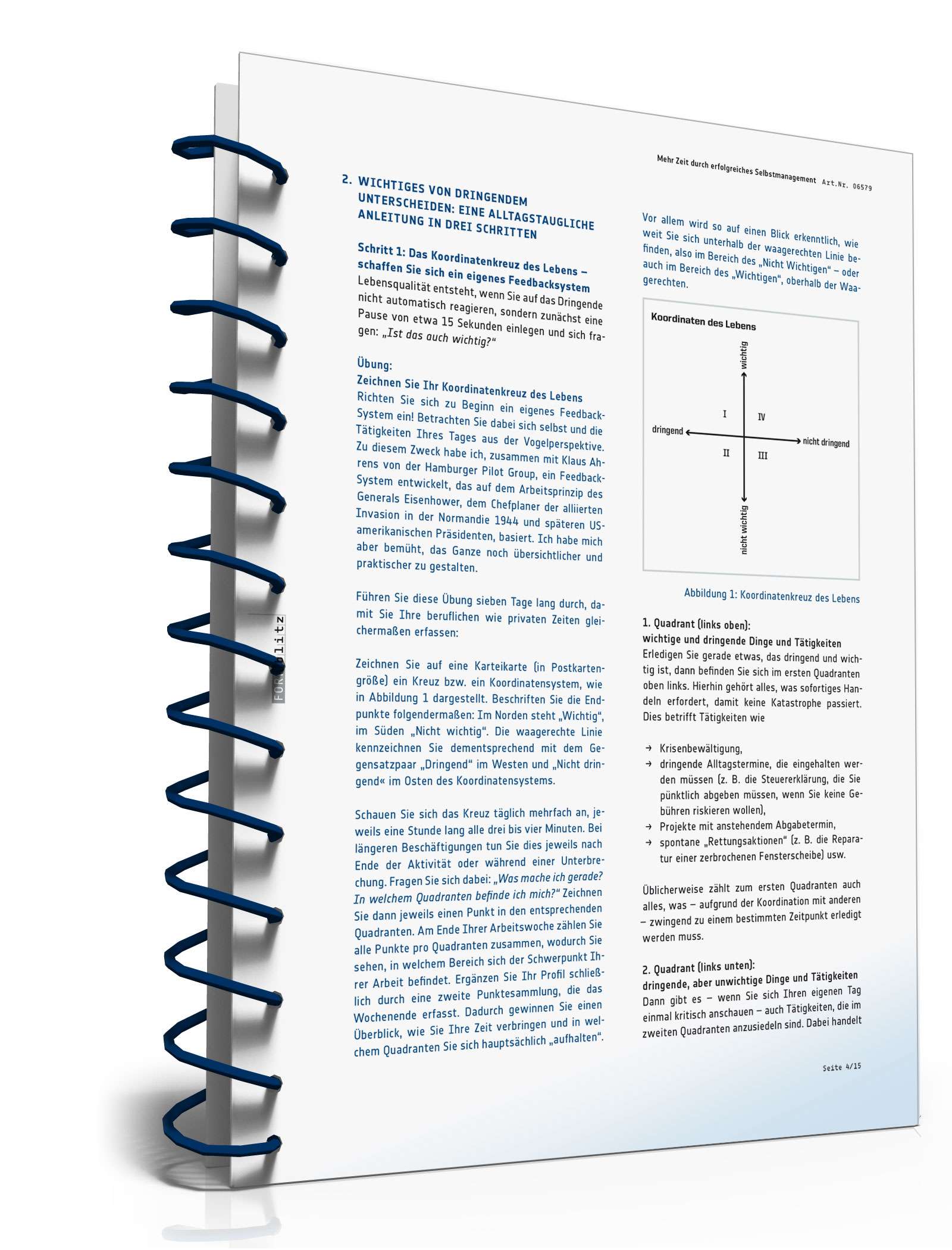 Mehr Zeit durch erfolgreiches Selbstmanagement PDF. Seite: 5