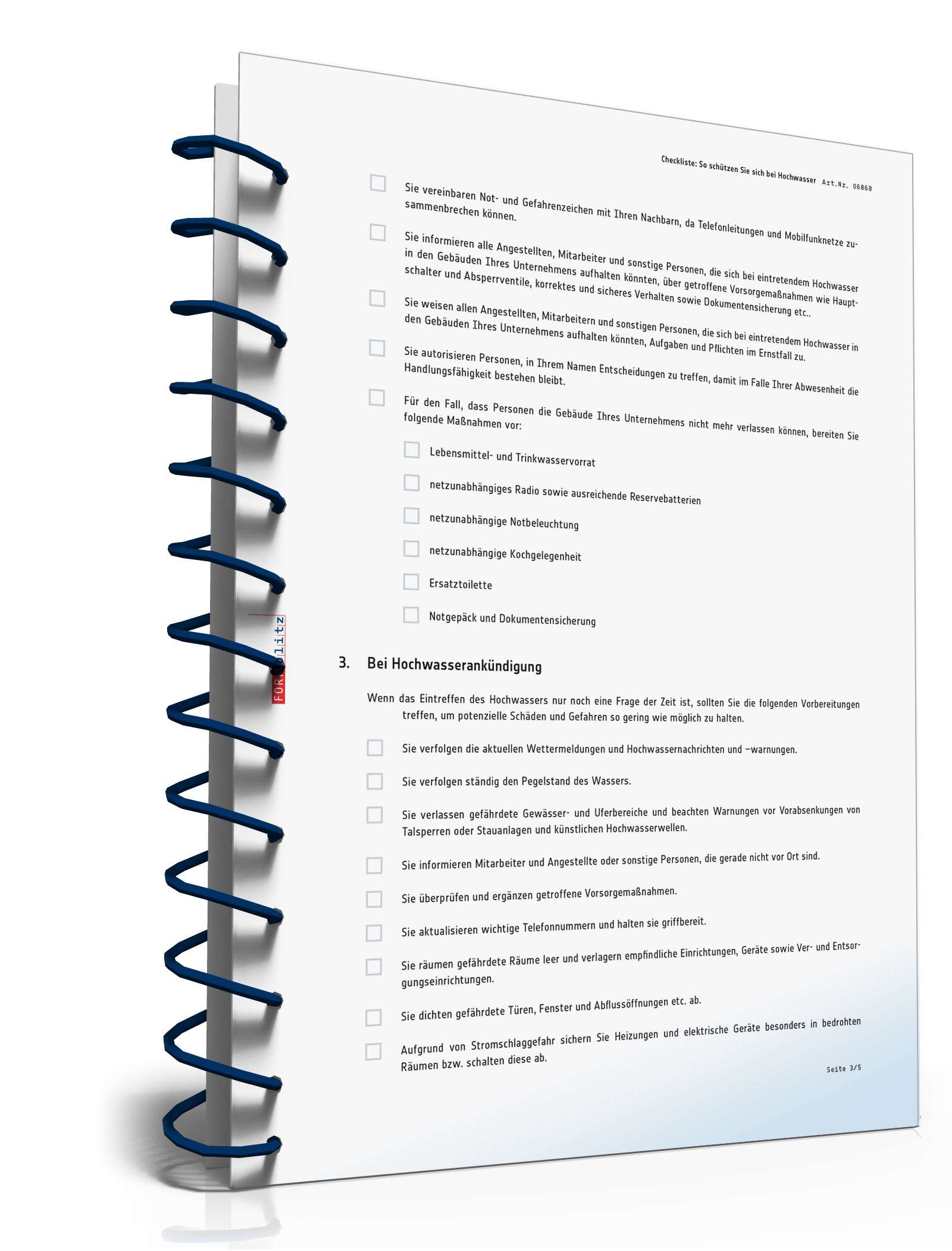 Mensch, Unternehmen, Immobilie – So schützen Sie sich bei Hochwasser PDF. Seite: 4