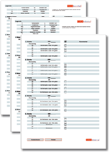 Läufer-Paket (Excel) Excel