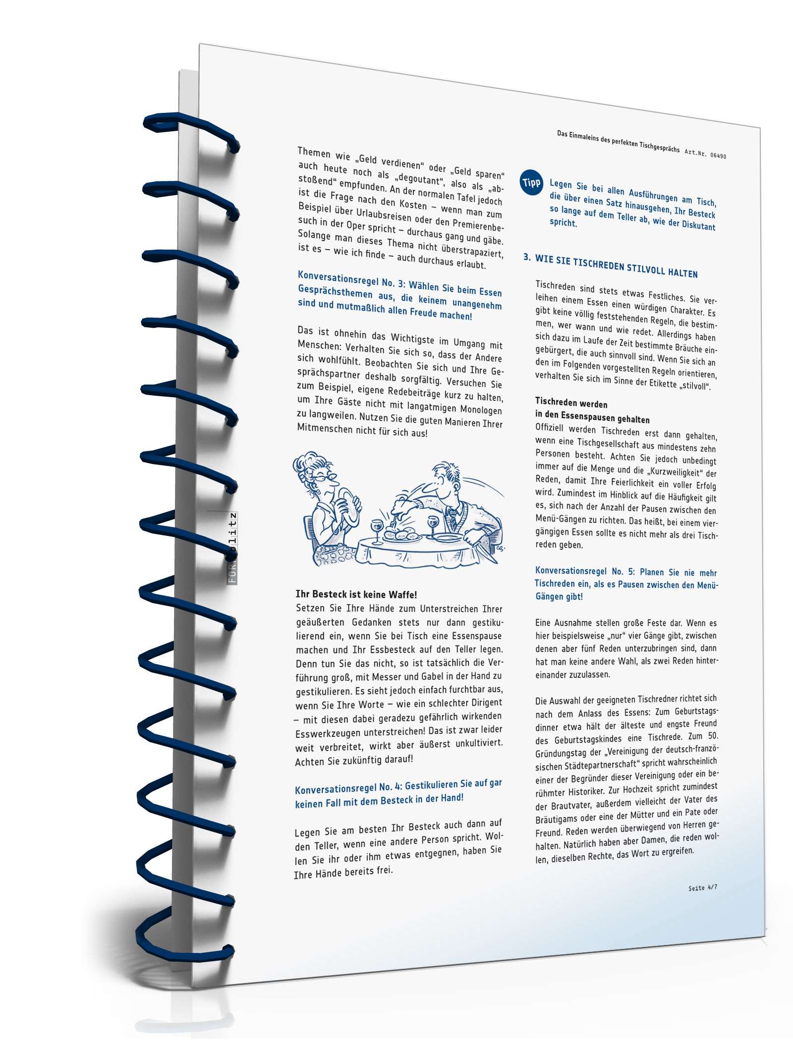 Das Einmaleins des perfekten Tischgesprächs PDF. Seite: 5