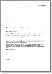 Anfrage an die Bank Word