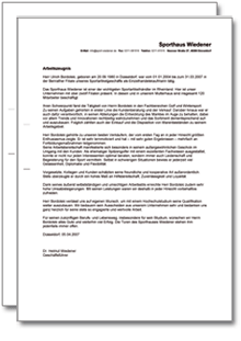 Dienstzeugnis-Paket (kaufmännischer Angestellter) Excel