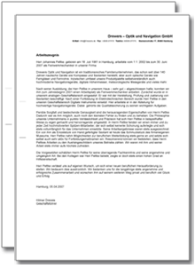 Dienstzeugnis-Paket (Feinmechaniker) Excel