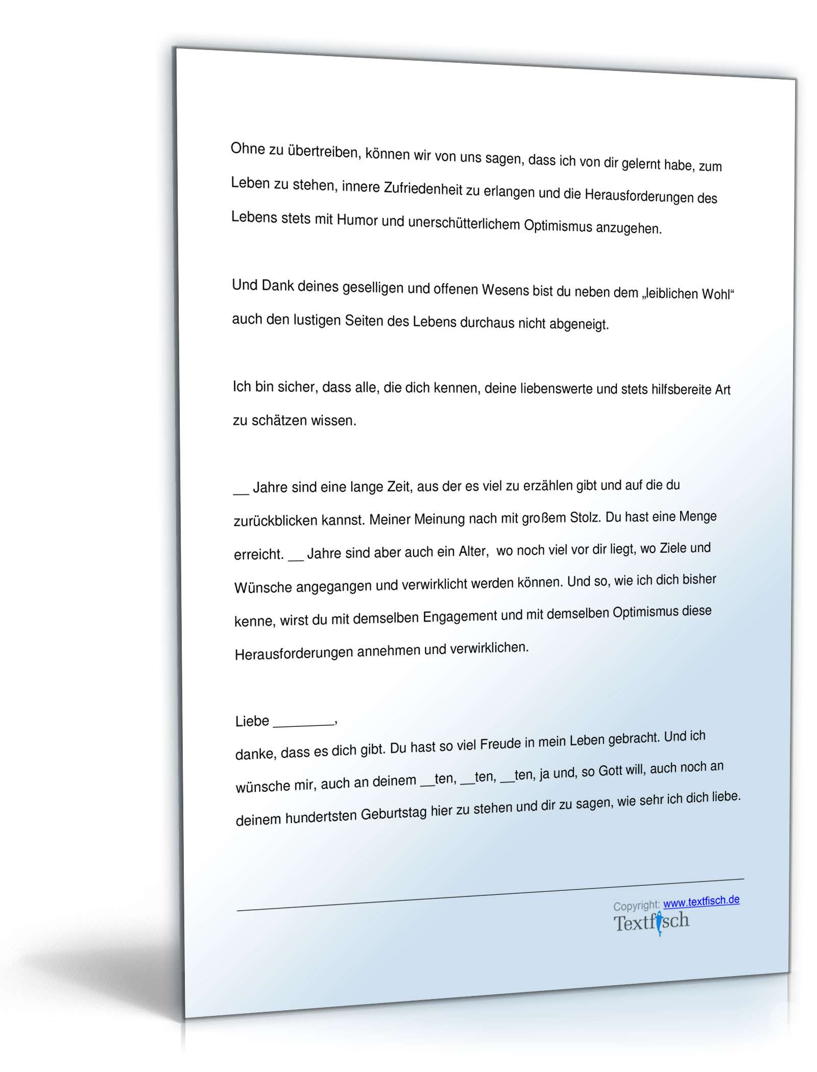 Geburtstagsrede für die Partnerin PDF. Seite: 3