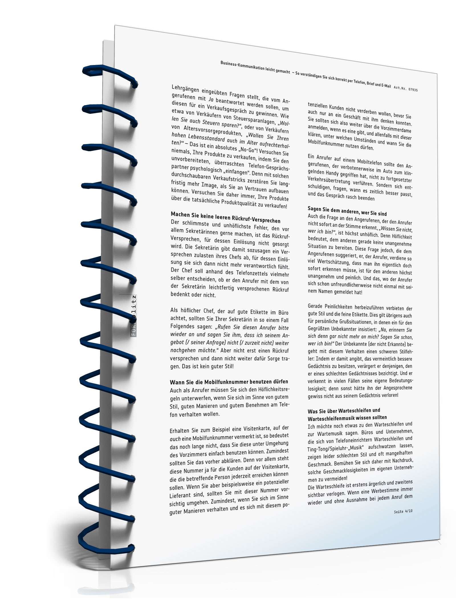 Business-Kommunikation leicht gemacht PDF. Seite: 5