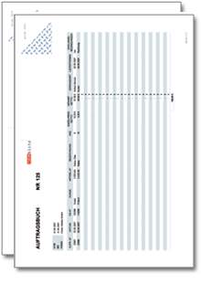 Auftragsbuch Excel