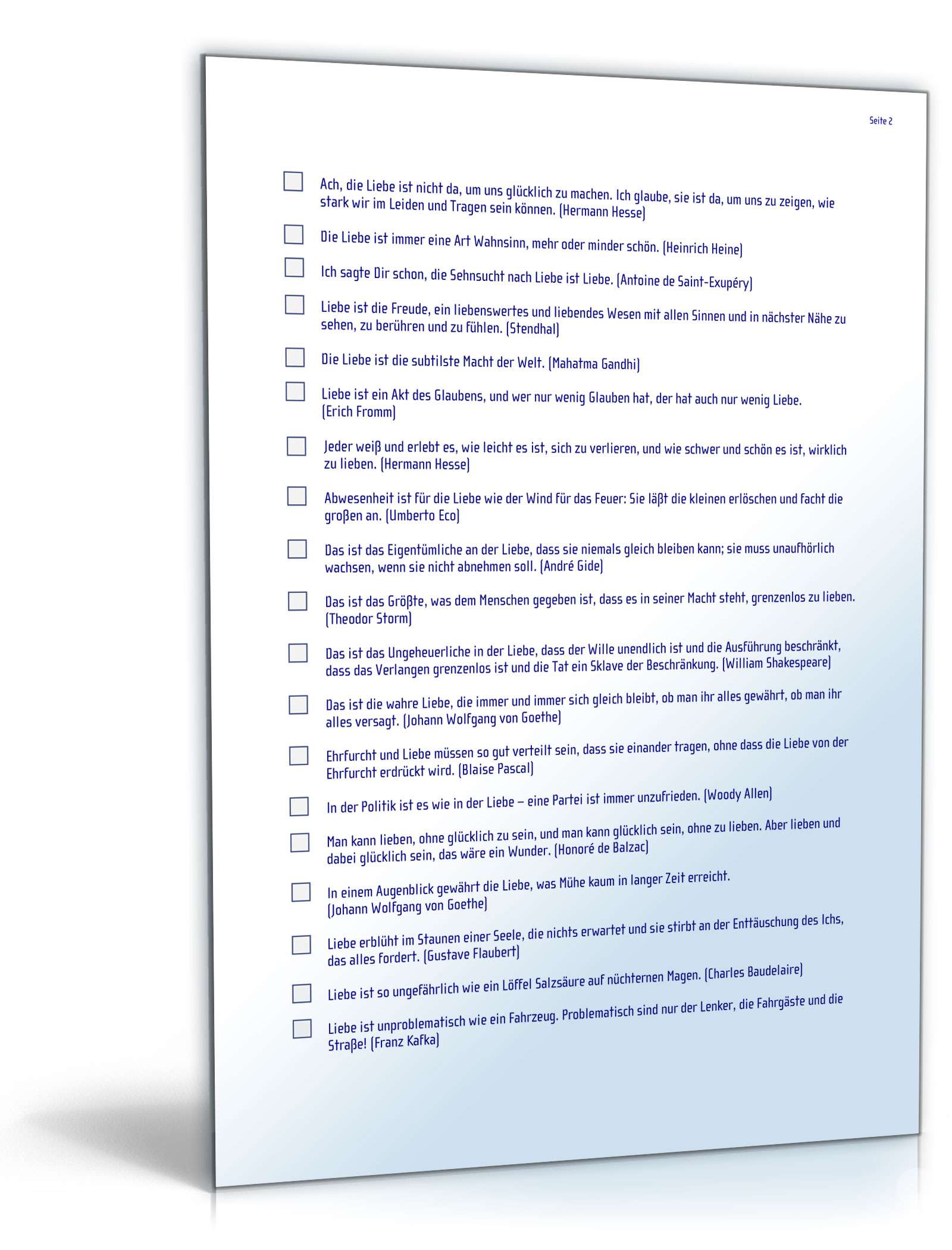 Liebeserklärung zitatgestützt PDF. Seite: 2