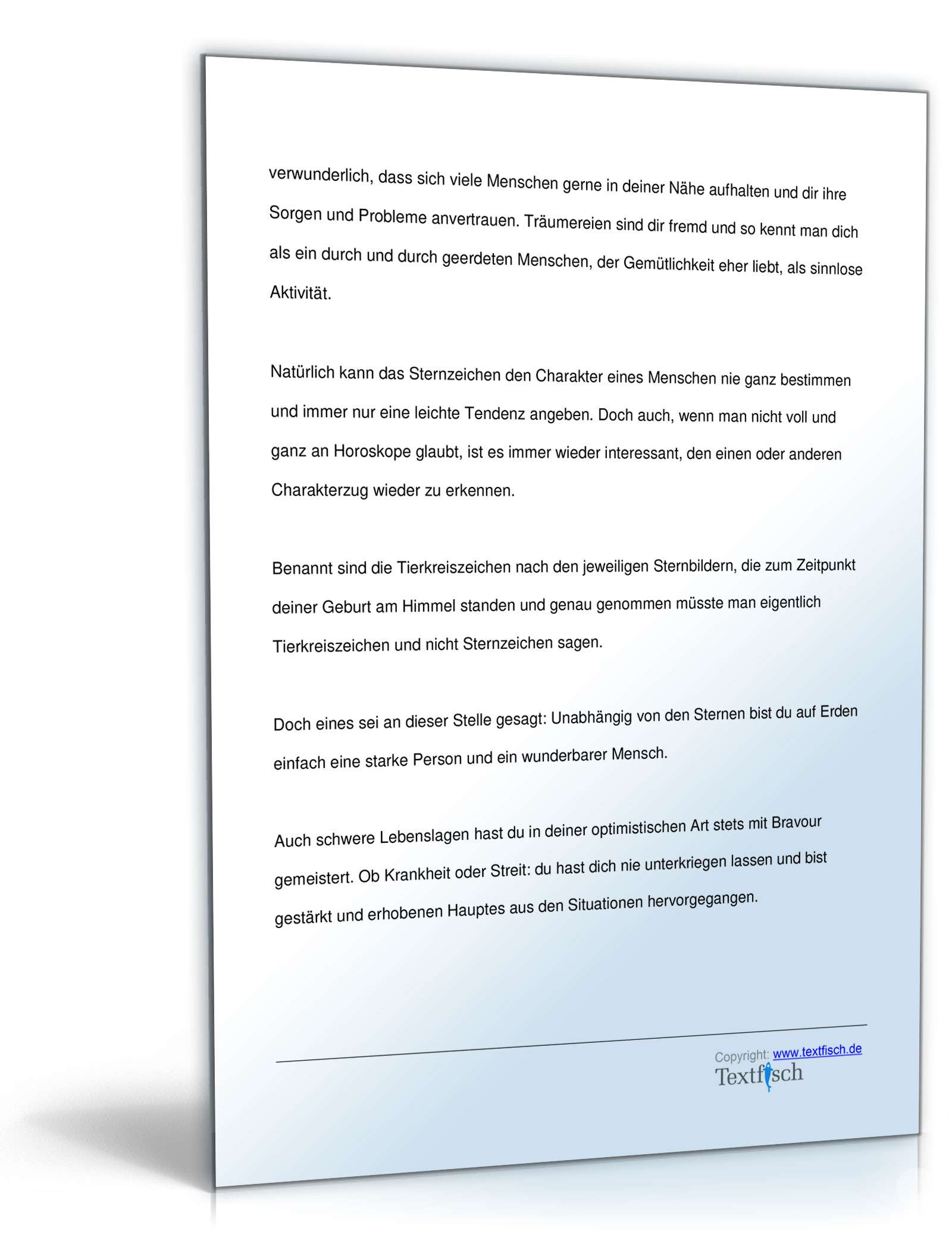 Geburtstagsrede Sternzeichen Stier (männlich) PDF. Seite: 3