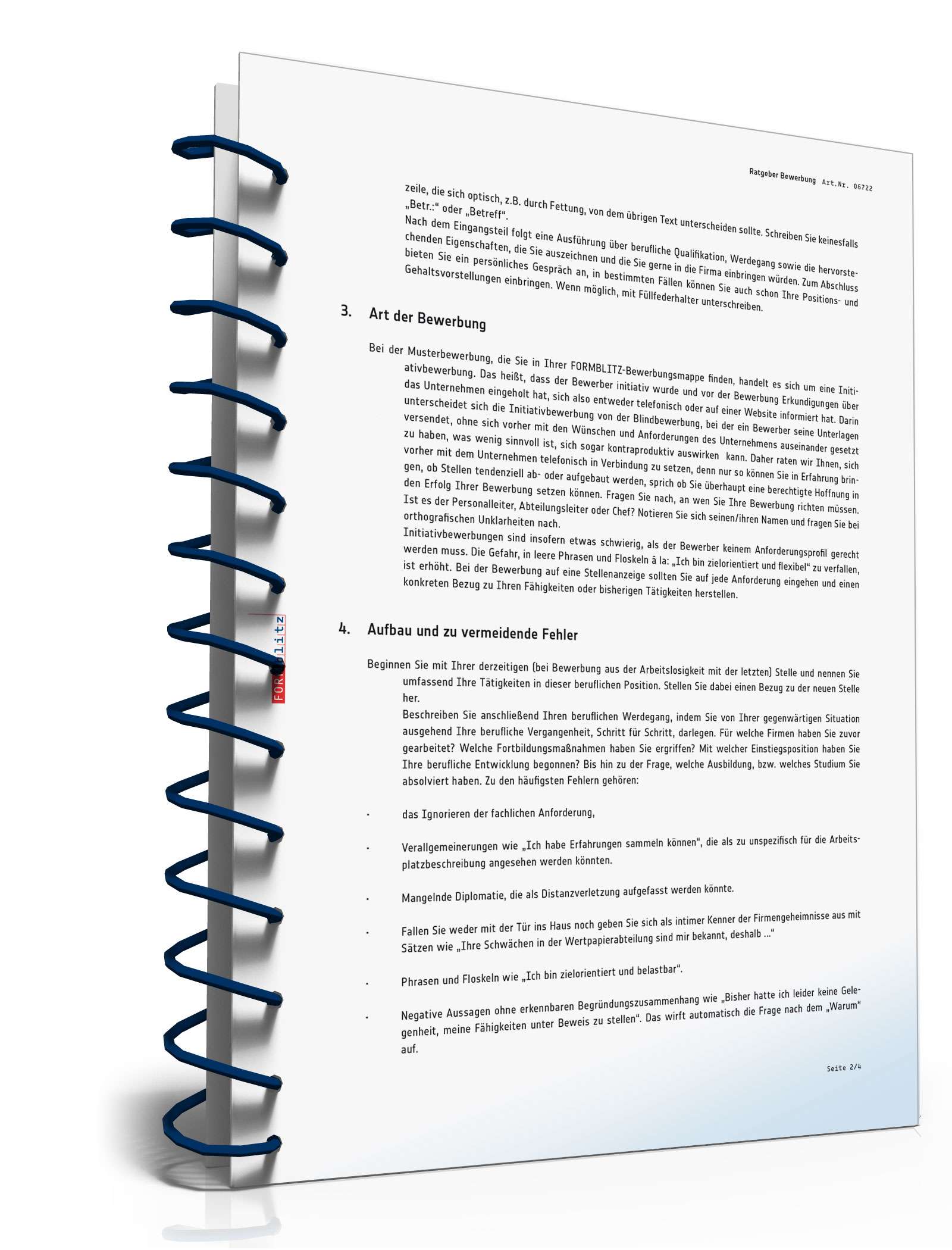 Ratgeber Bewerbung PDF. Seite: 3