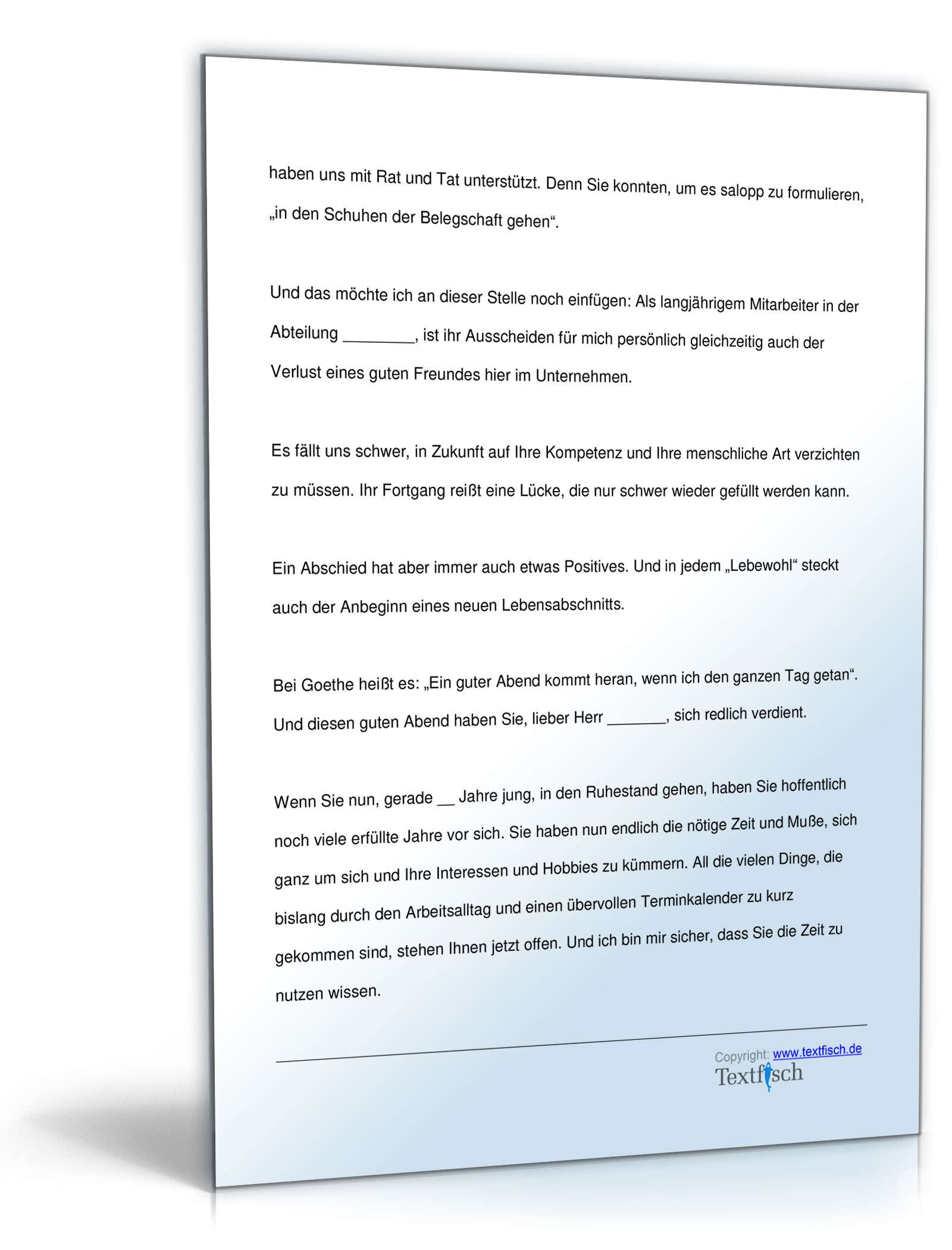 Verabschiedung eines Vorgesetzten in den Ruhestand  PDF. Seite: 4