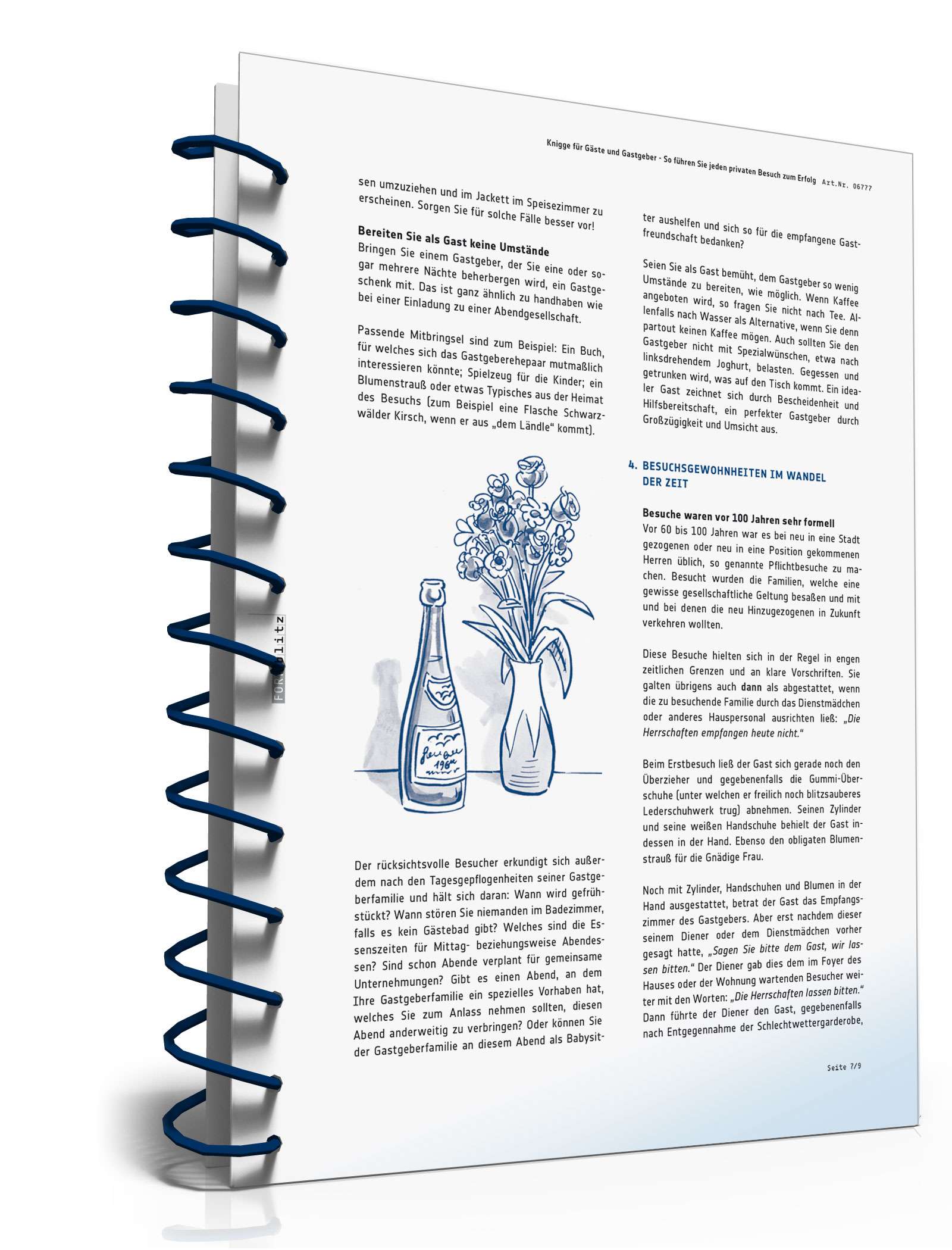 Knigge für Gäste und Gastgeber PDF. Seite: 8