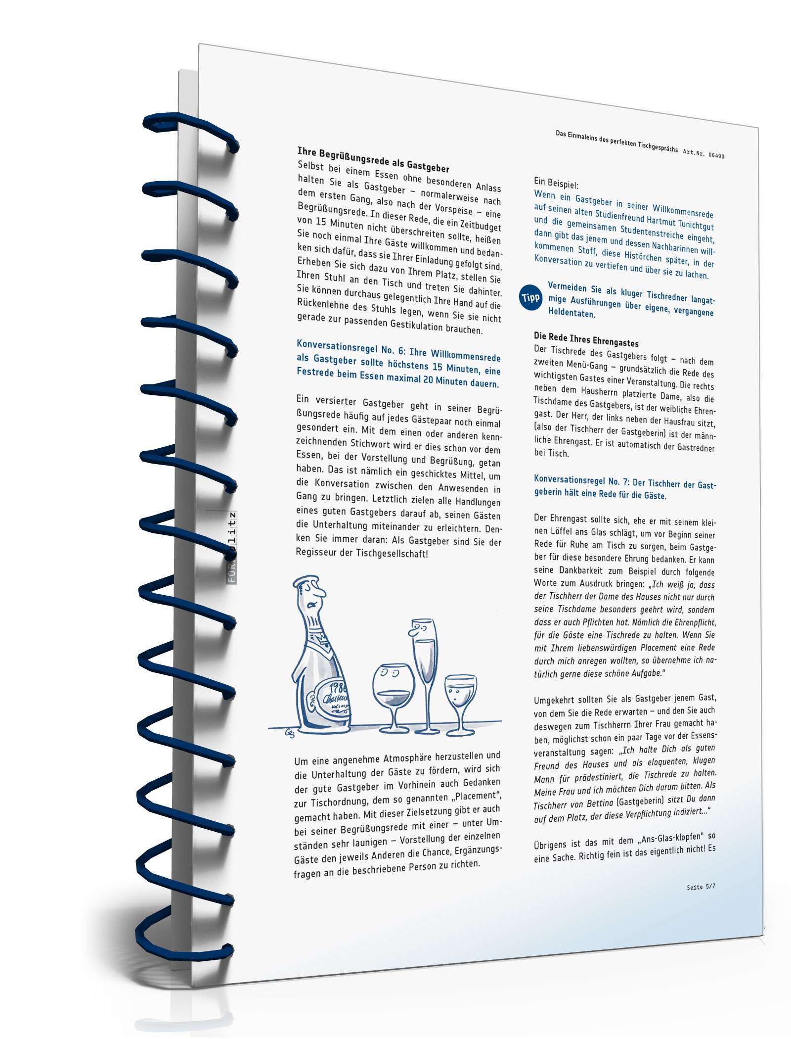 Das Einmaleins des perfekten Tischgesprächs PDF. Seite: 6