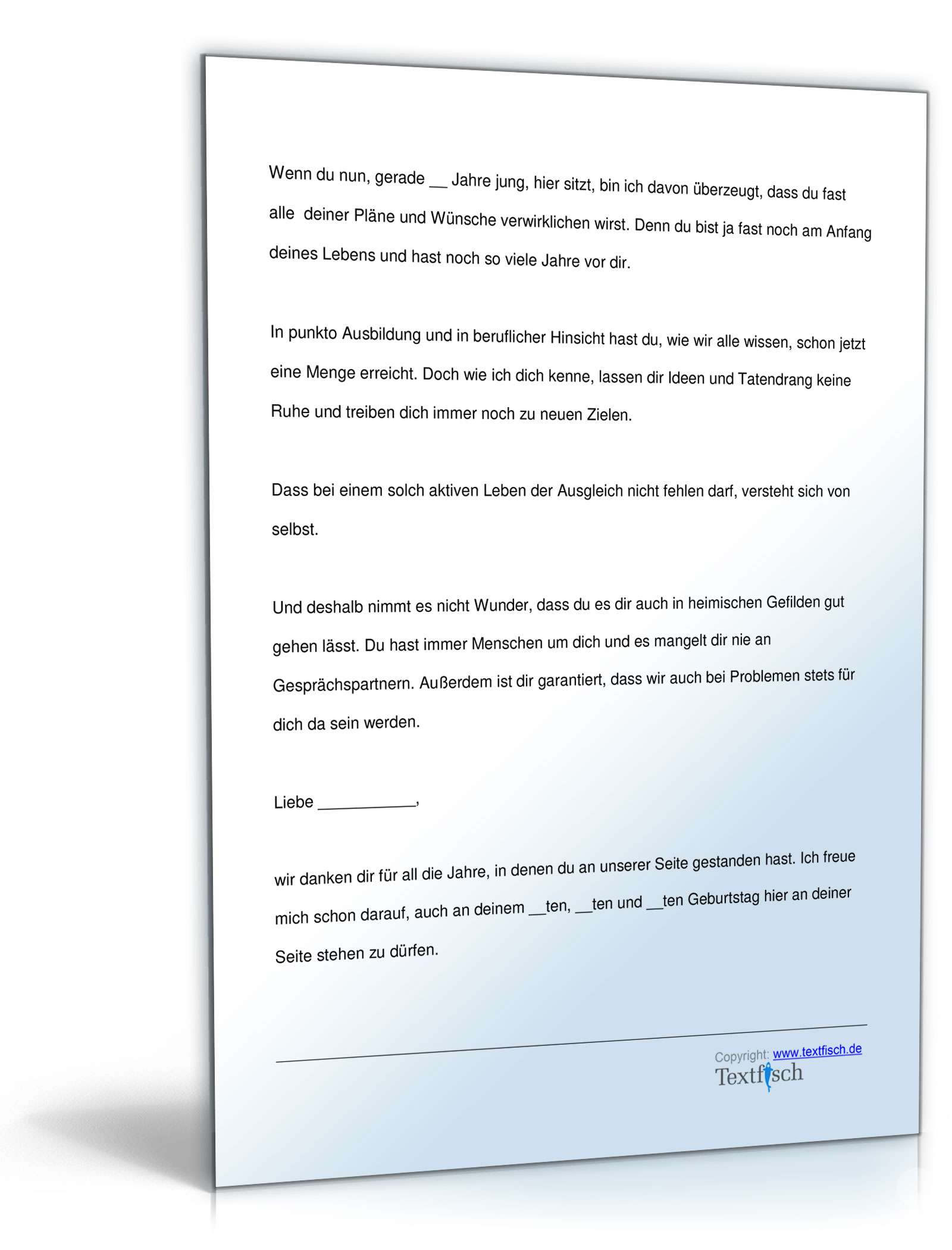 Geburtstagsrede Sternzeichen Zwillinge (weiblich) PDF. Seite: 4