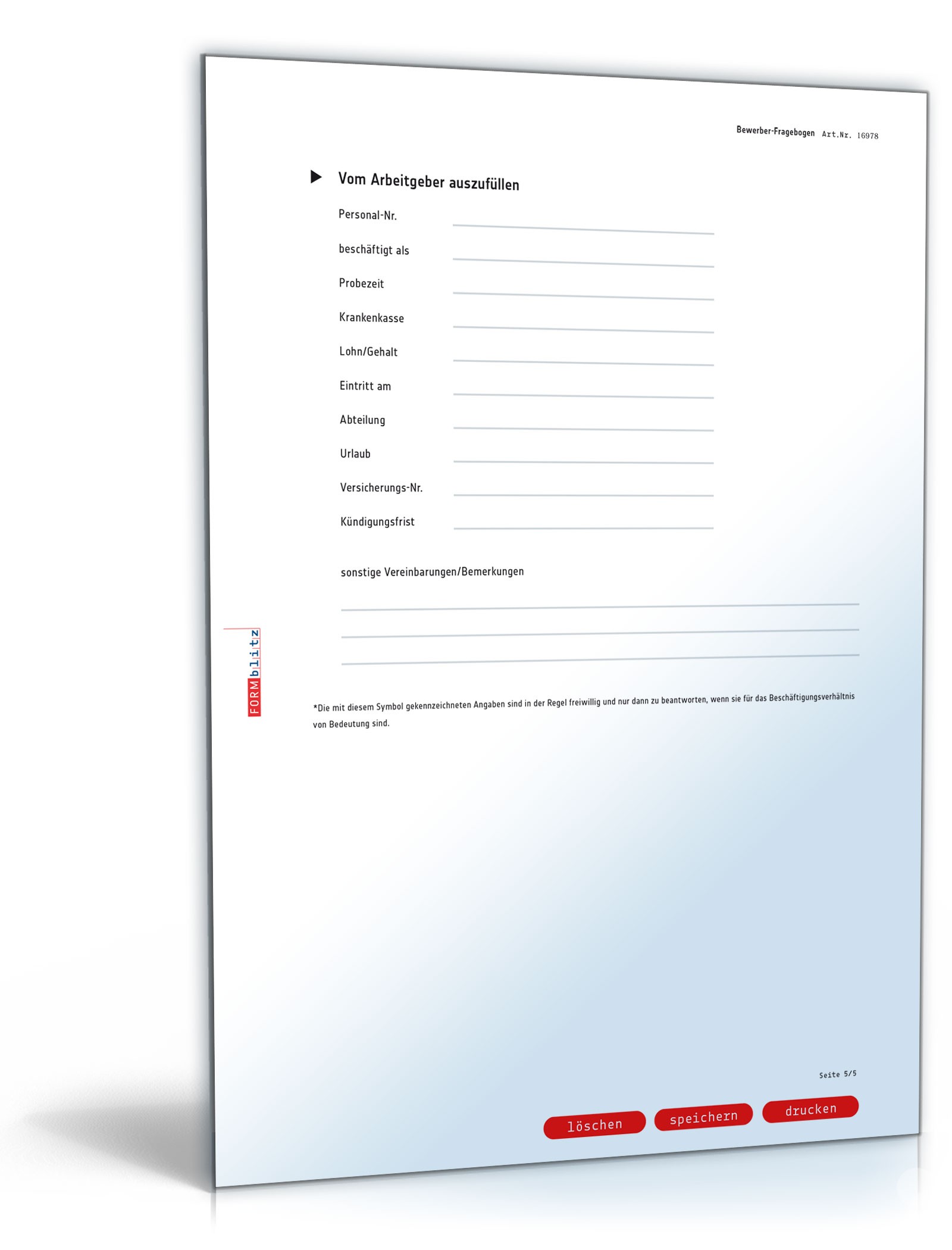 Bewerber-Fragebogen PDF. Seite: 5