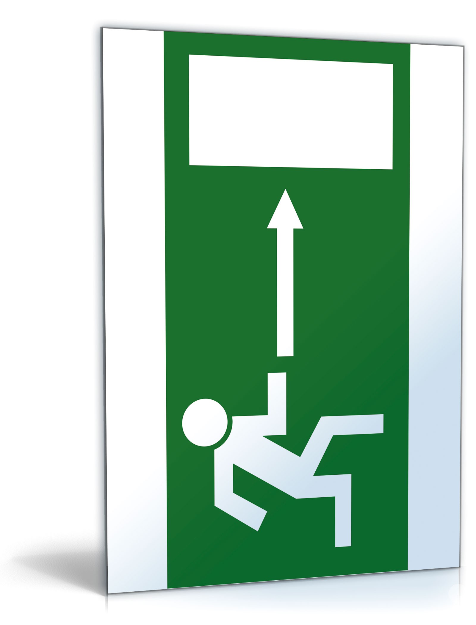 Schild "Notausgang nach rechts" PDF