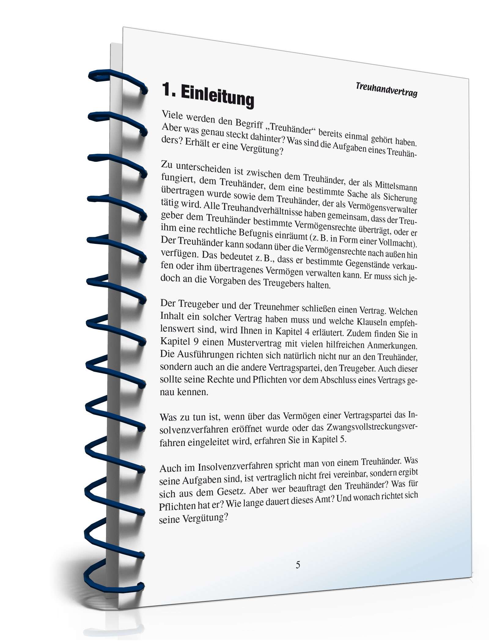Der Treuhandvertrag PDF. Seite: 5