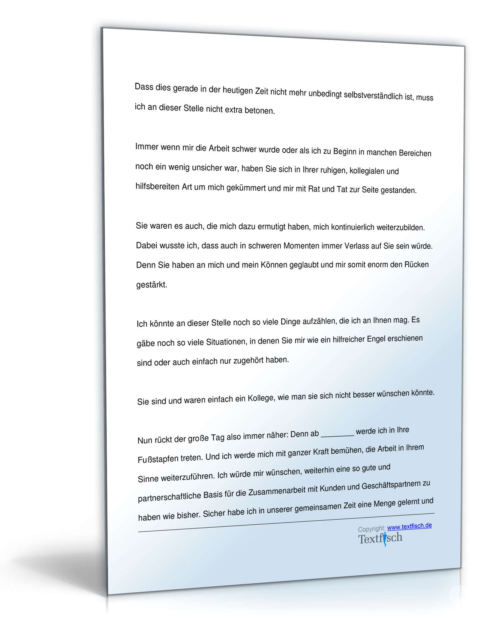 Verabschiedung eines Vorgesetzten in den Ruhestand PDF. Seite: 3