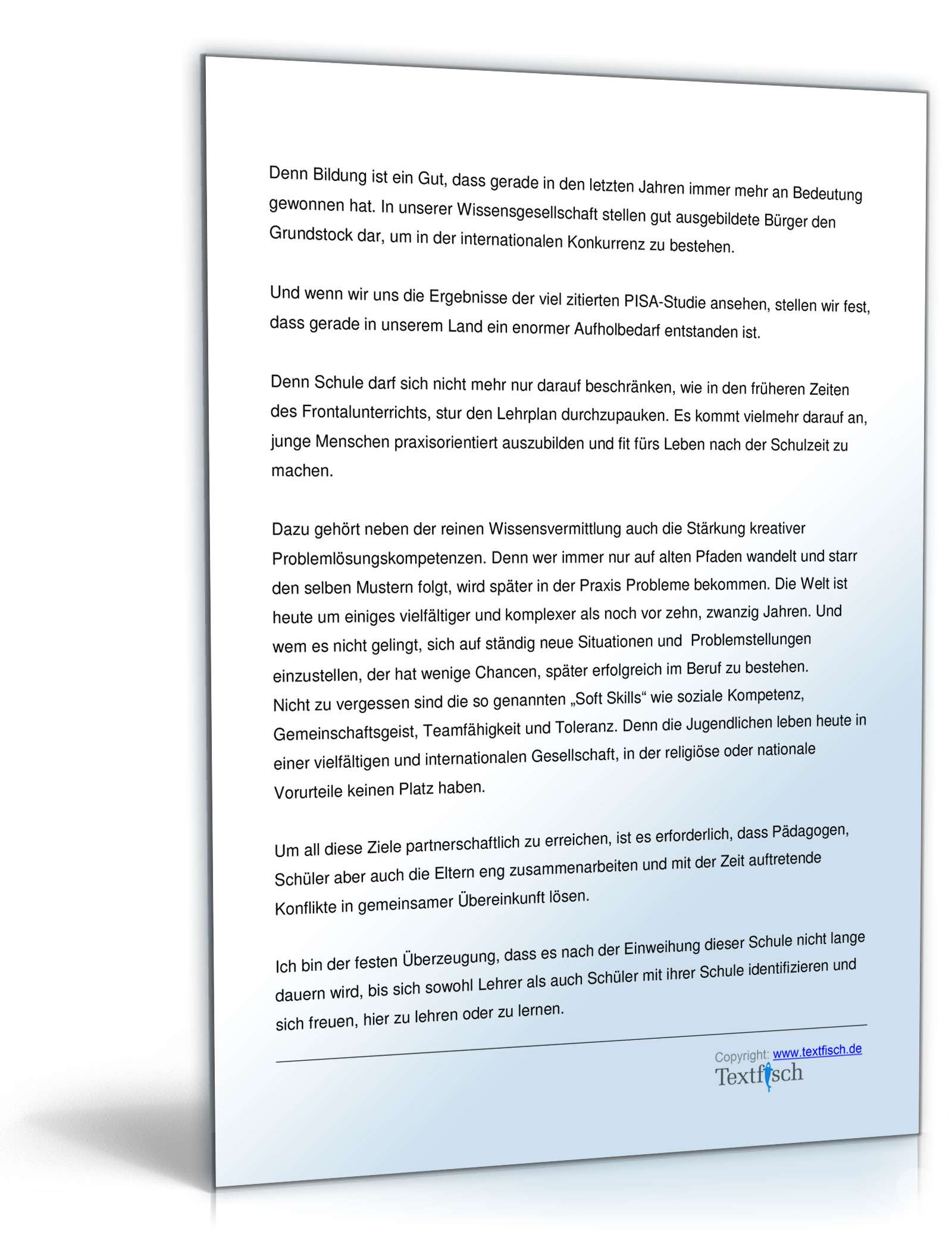 Richtfest einer Schule  PDF. Seite: 3