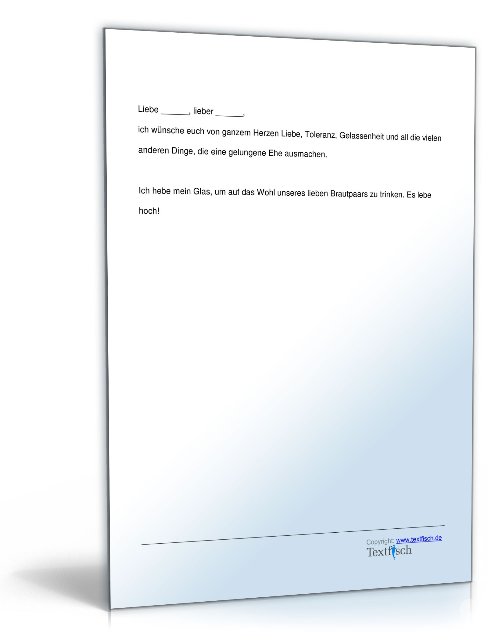 Hochzeitsrede (Bruder oder Schwester des Bräutigams) PDF. Seite: 6