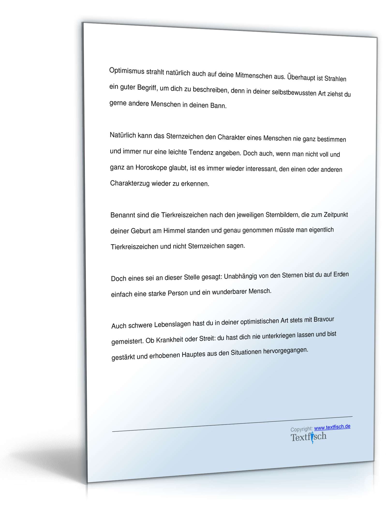 Geburtstagsrede Sternzeichen Löwe (weiblich) PDF. Seite: 3