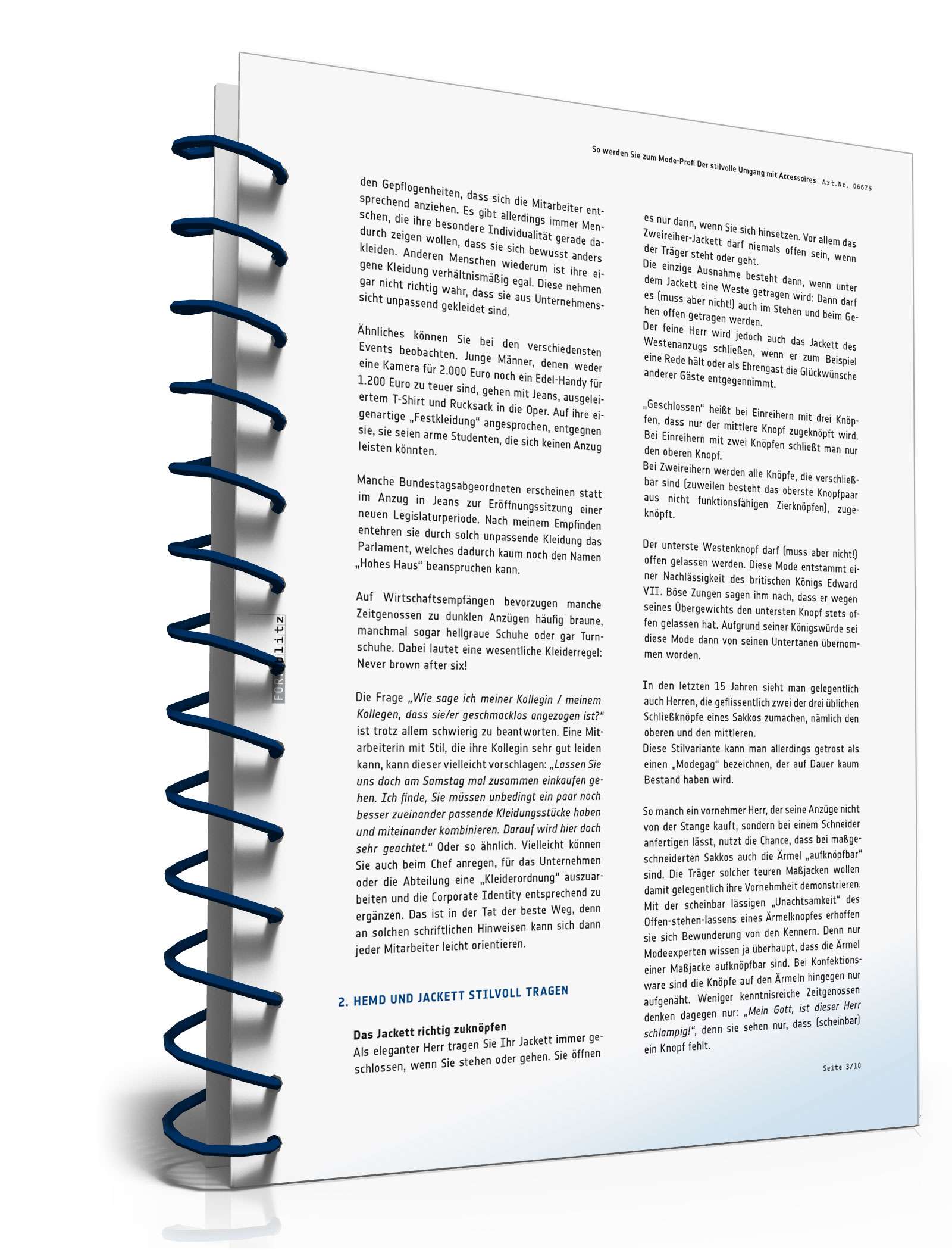 So werden Sie zum Mode-Profi: Der stilvolle Umgang mit Accessoires PDF. Seite: 4