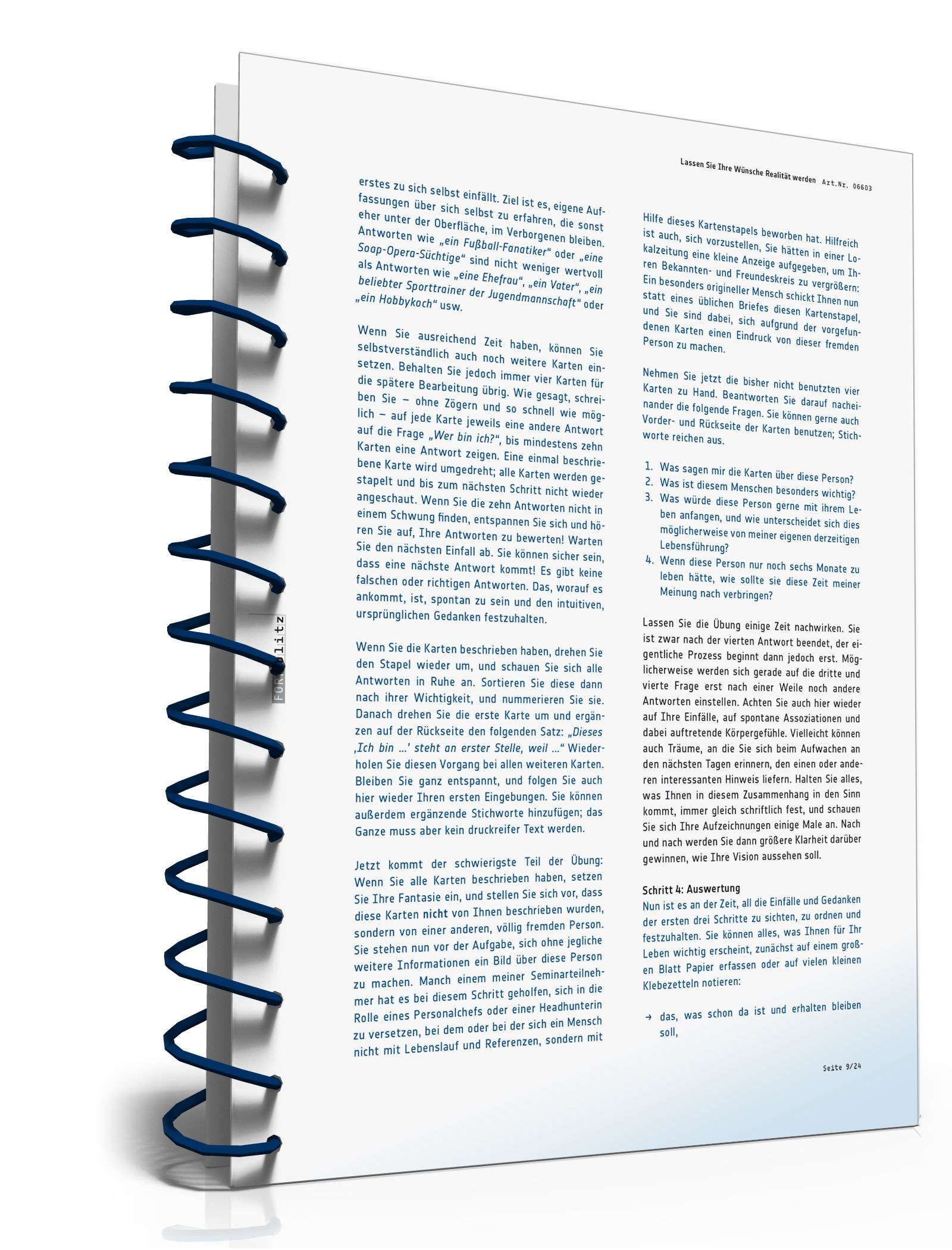 Lassen Sie Ihre Wünsche Realität werden PDF. Seite: 10