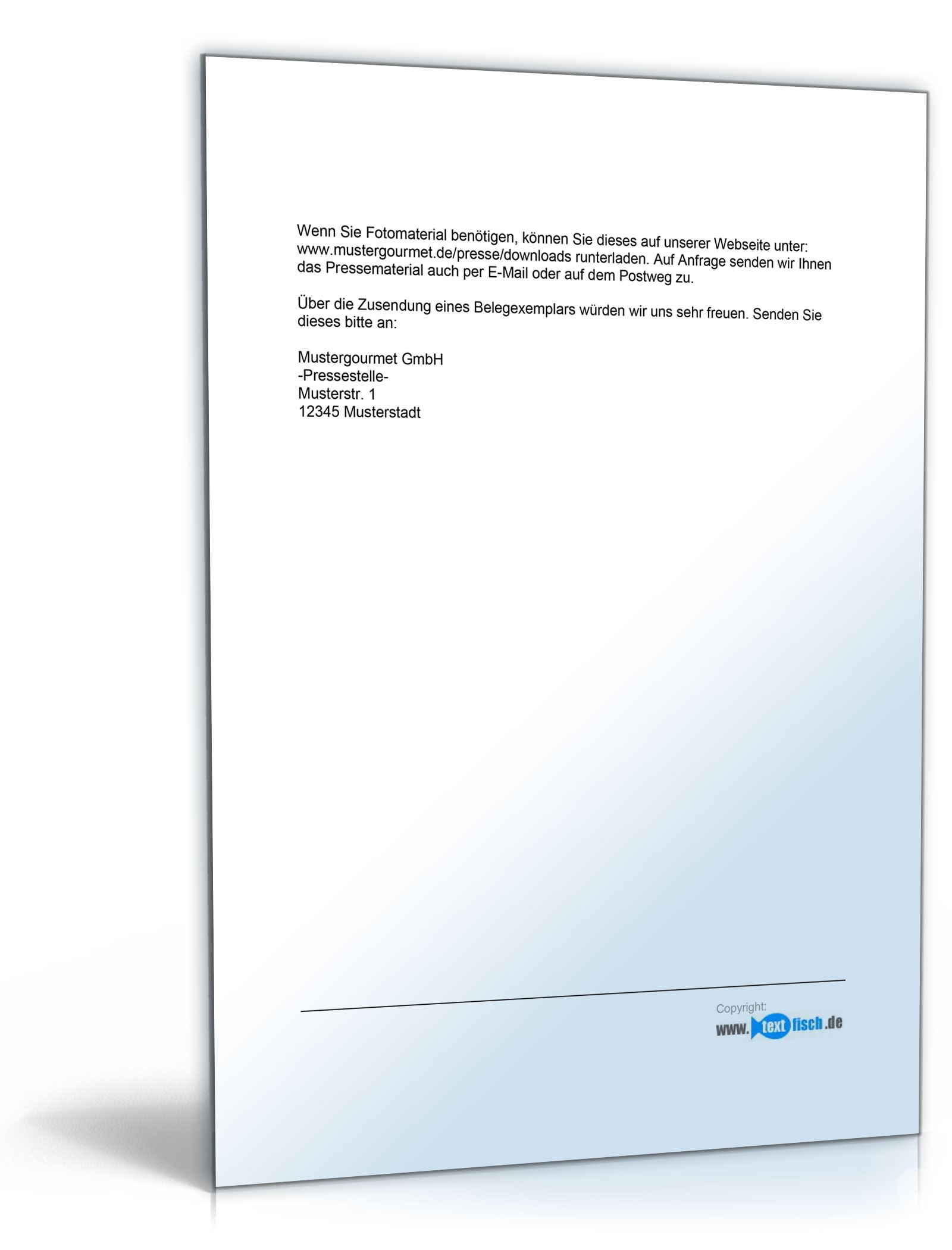 Pressemitteilung über Bereitstellung von Lehrstellen (Dienstleistung) PDF. Seite: 2