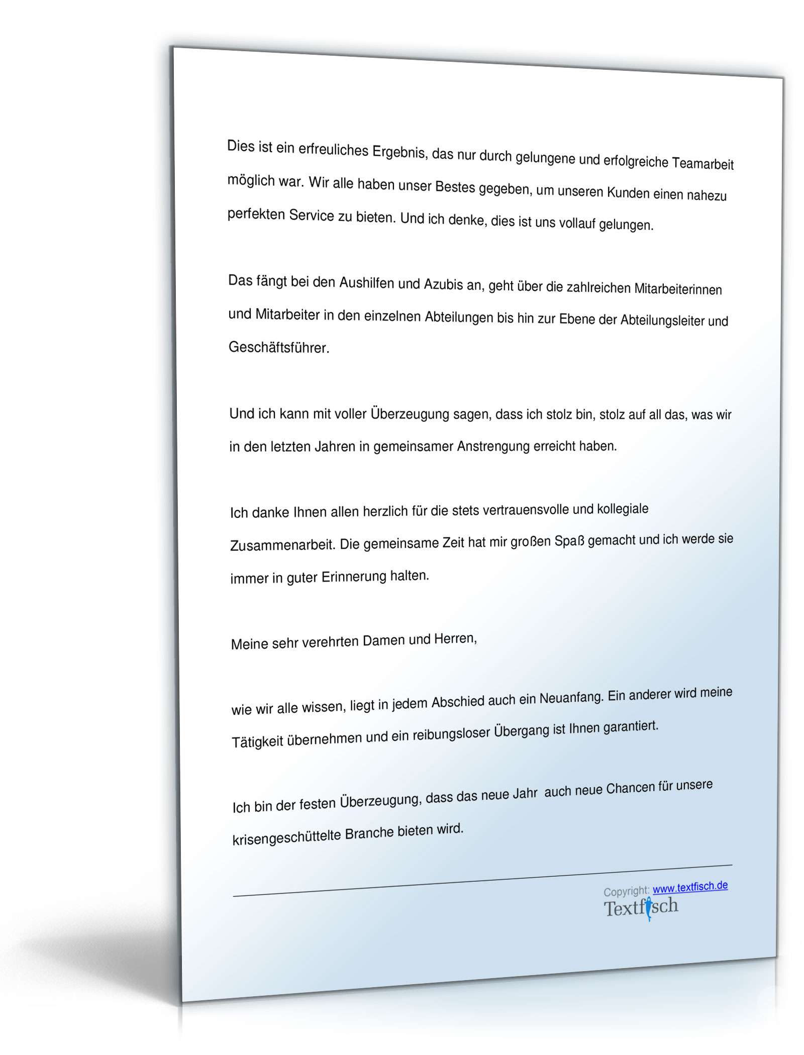 Abschiedsrede eines Vorgesetzten  PDF. Seite: 3