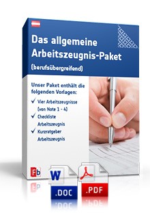 Dienstzeugnis-Paket Excel