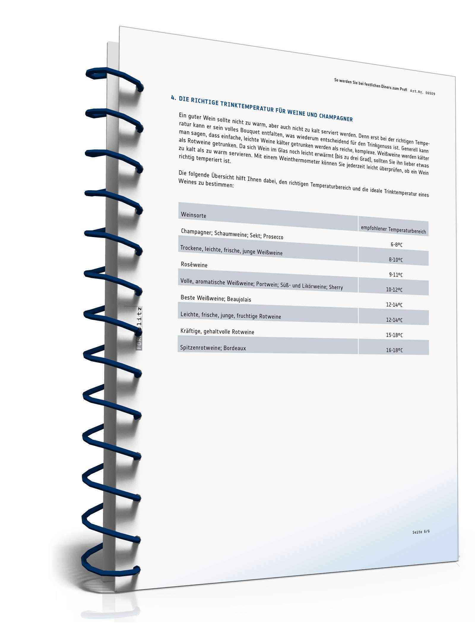 So werden Sie bei festlichen Diners zum Profi PDF. Seite: 7