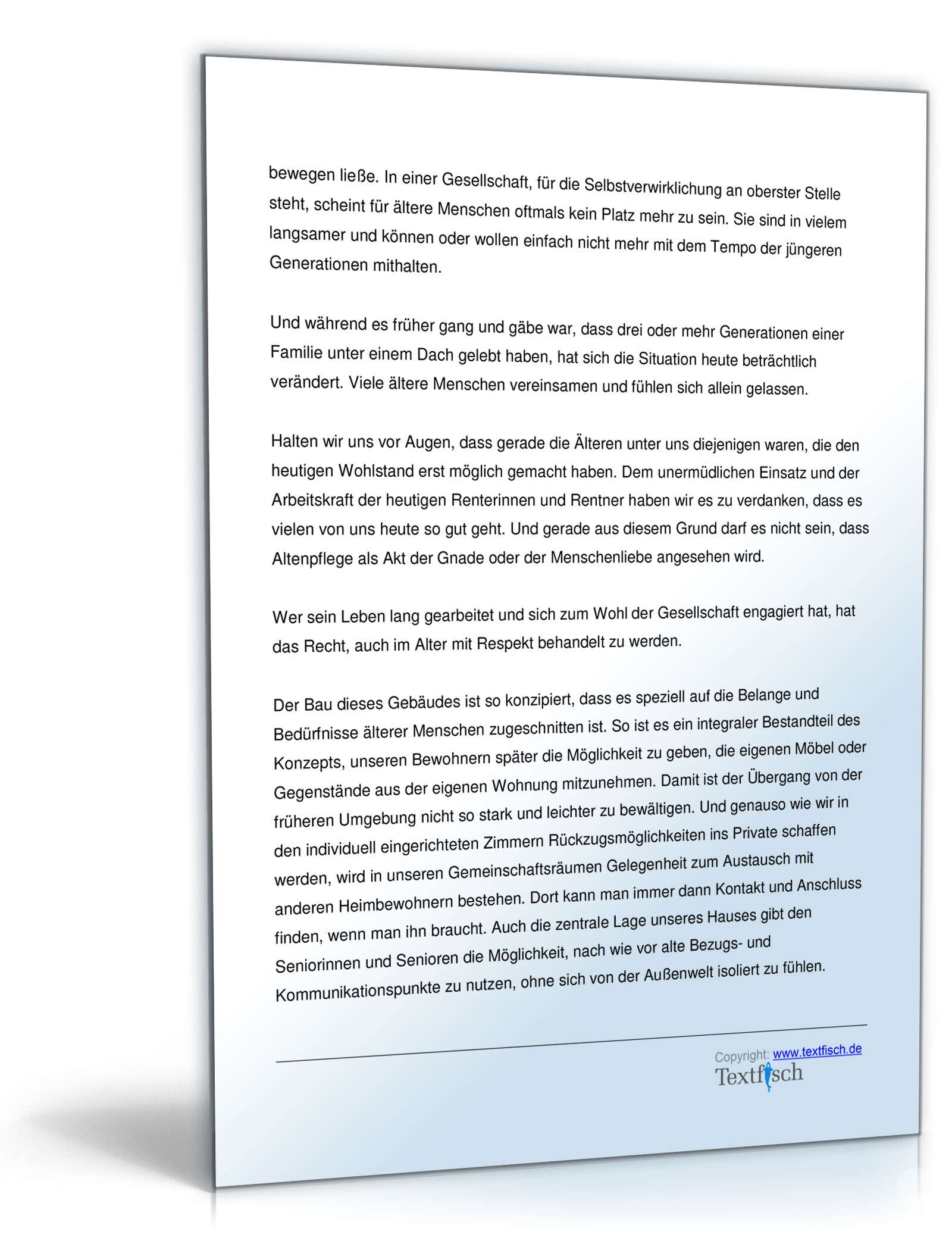 Richtfest eines Altenheims  PDF. Seite: 3