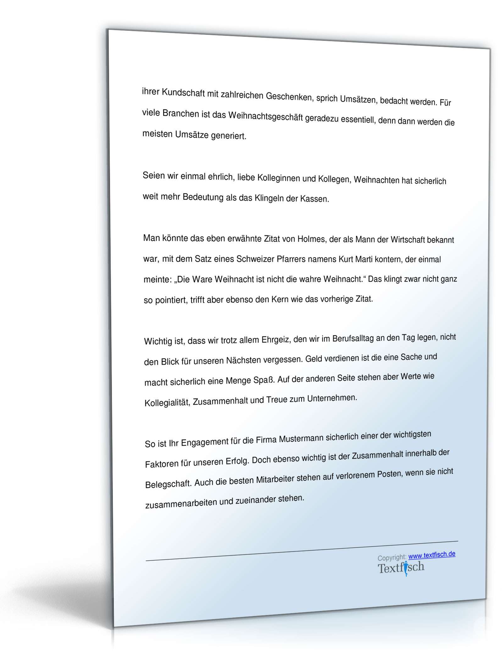 Weihnachtsrede im kleineren Kreis PDF. Seite: 3