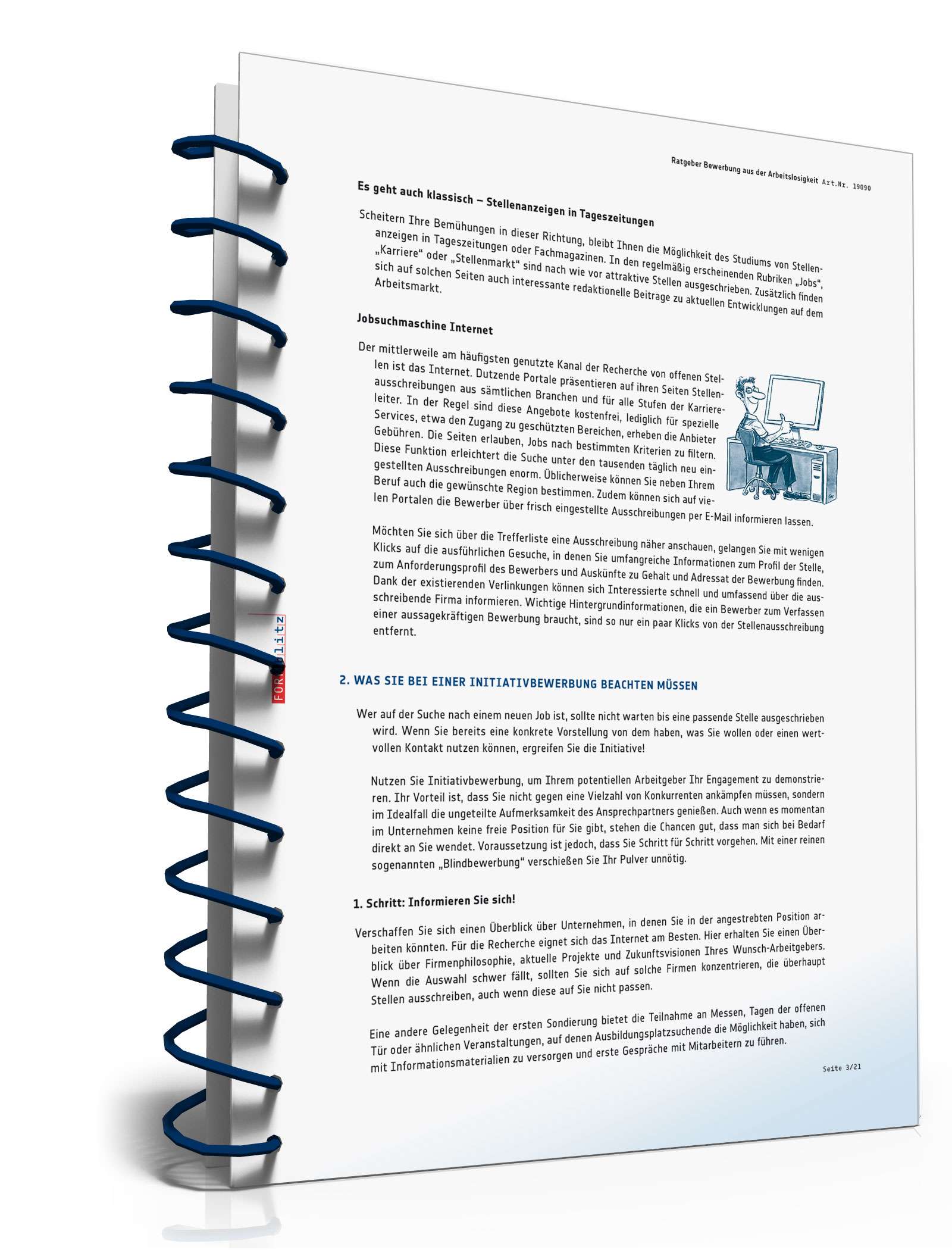 Ratgeber Bewerbung aus der Arbeitslosigkeit PDF. Seite: 4