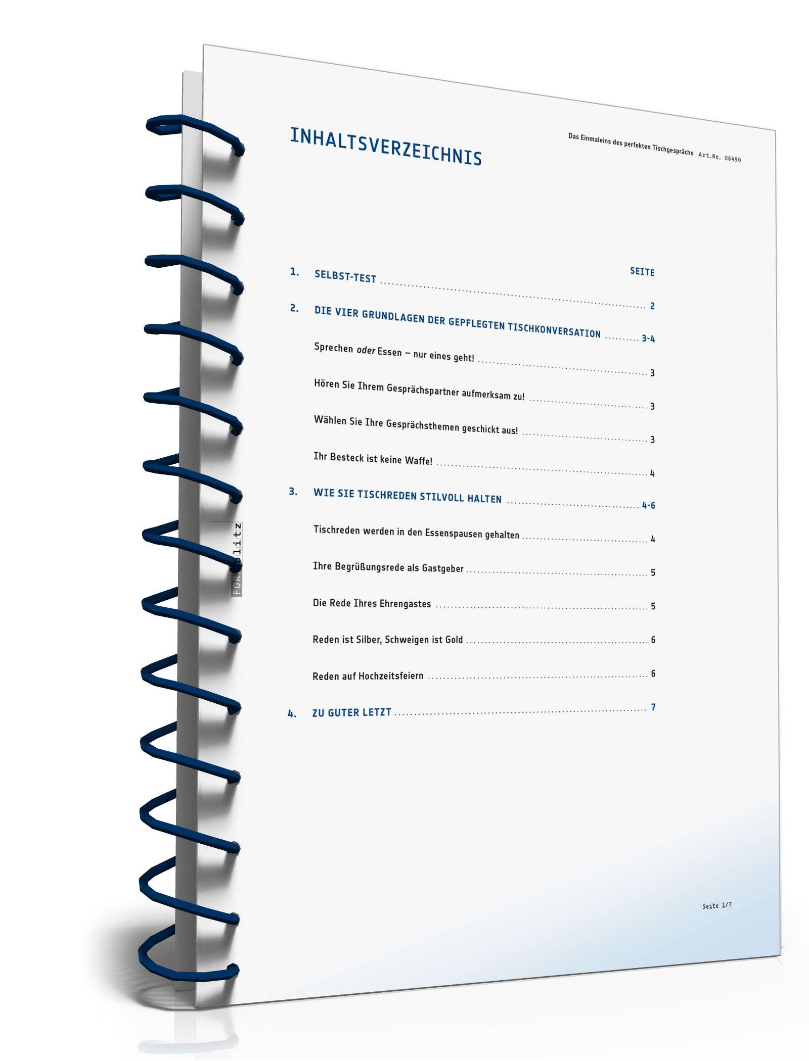 Das Einmaleins des perfekten Tischgesprächs PDF. Seite: 2