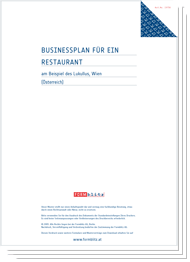 Businessplan Restaurant Excel