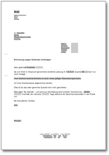 Formloser Antrag auf Elterngeld Word