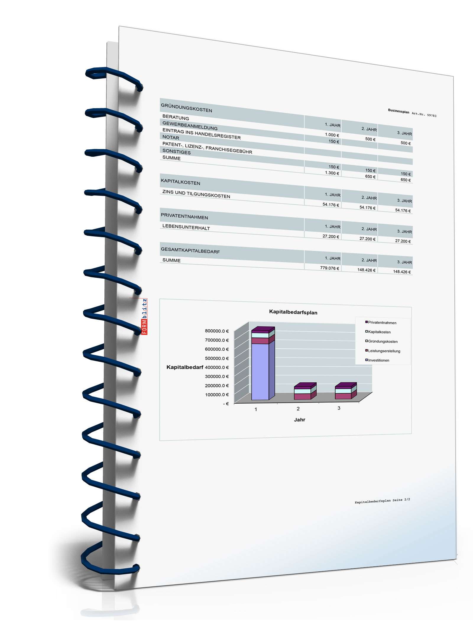 Businessplan für ein Hotel Excel. Seite: 12