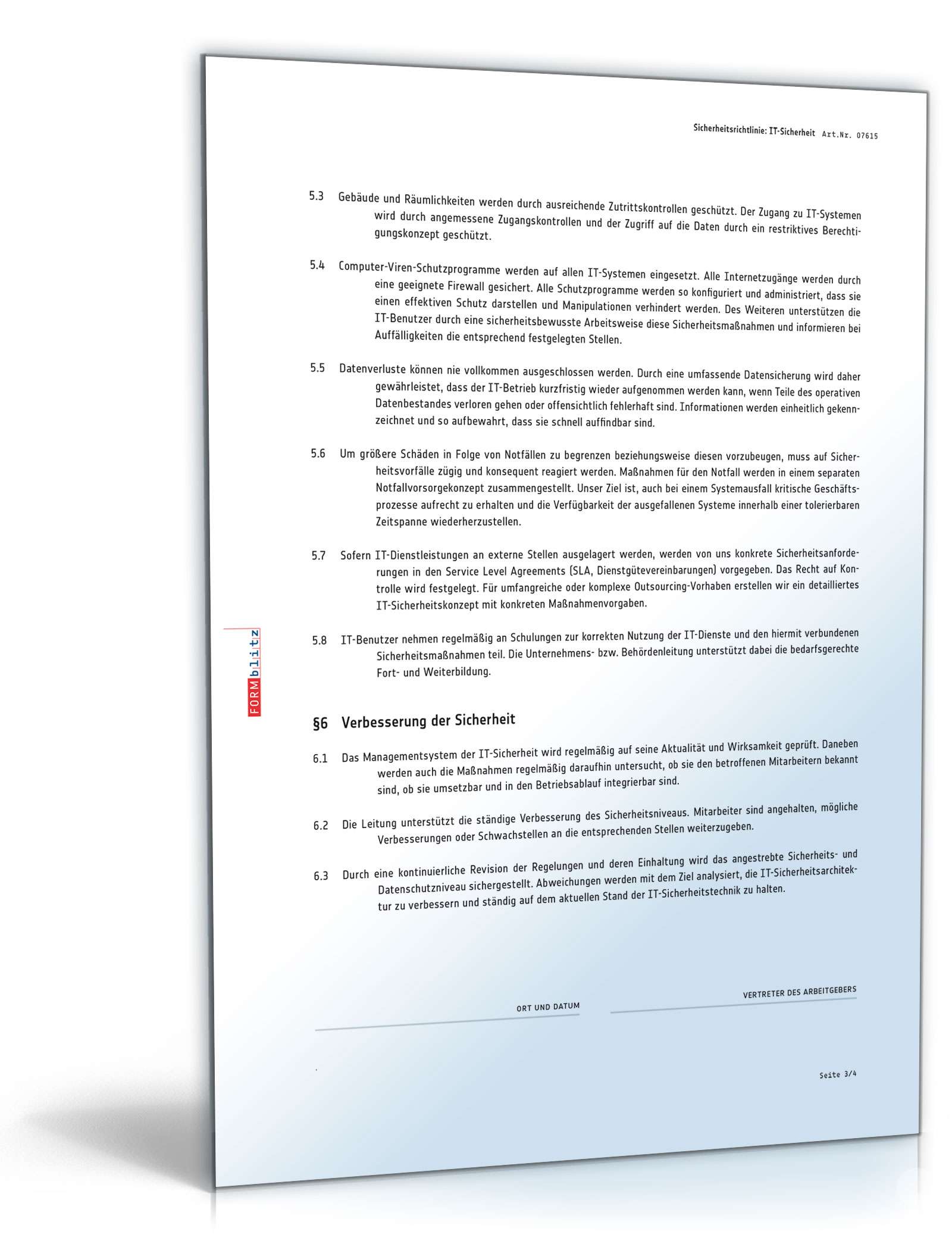 IT-Sicherheitsleitlinie PDF. Seite: 3